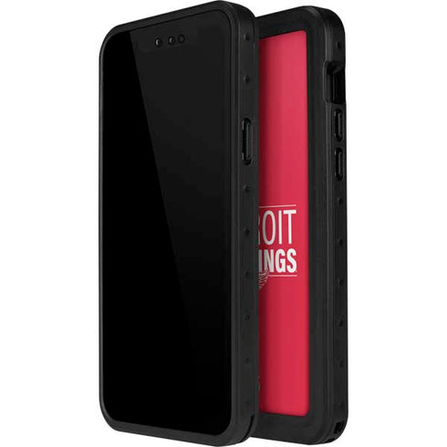 NHL Detroit Red Wings Lineup iPhone 15 Plus Waterproof Case